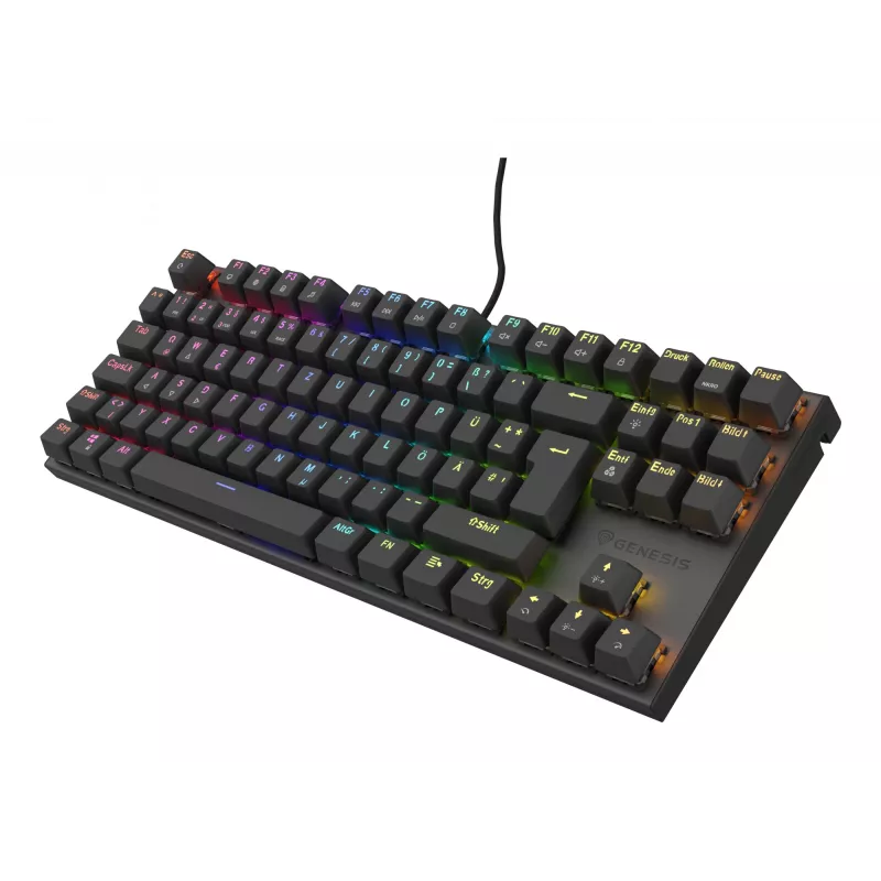 Teclado gaming GENESIS Thor 303 TKL USB QWERTZ alemán negro