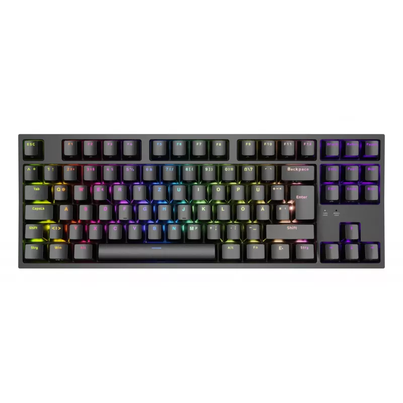 Teclado gaming GENESIS Thor 404 TKL USB QWERTZ alemán negro