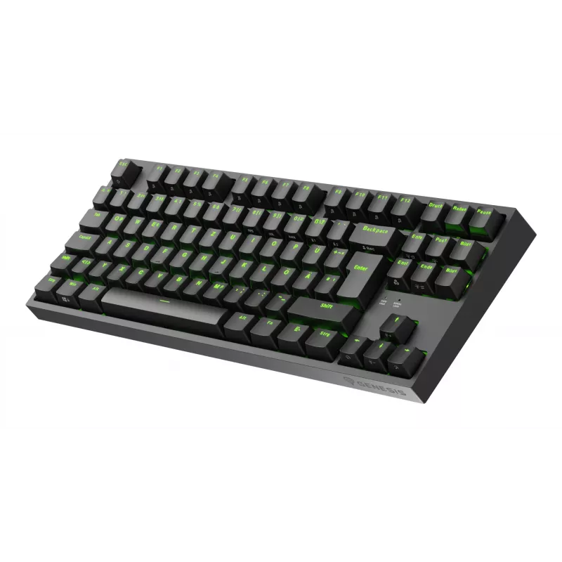 Teclado gaming GENESIS Thor 404 TKL USB QWERTZ alemán negro