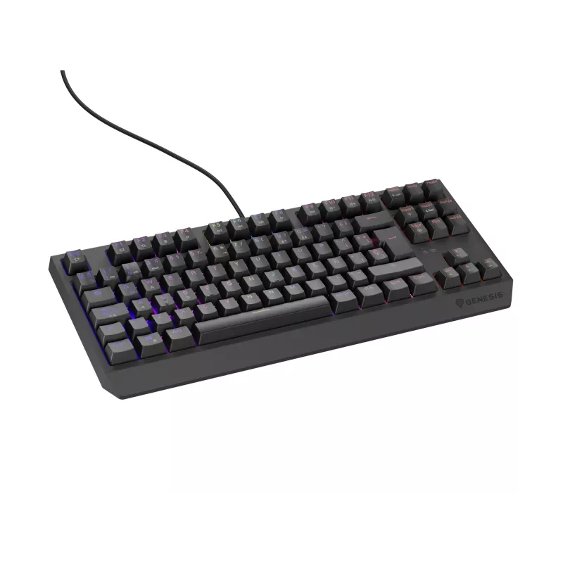 Teclado gaming GENESIS Thor 230 TKL USB QWERTY español negro