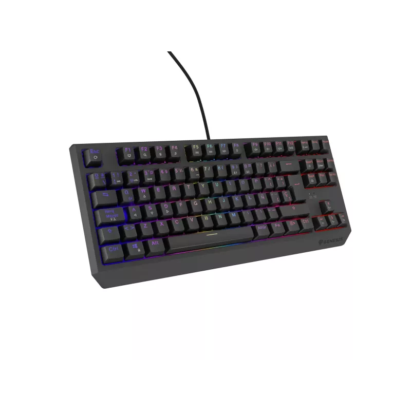 Teclado gaming GENESIS Thor 230 TKL USB QWERTY español negro
