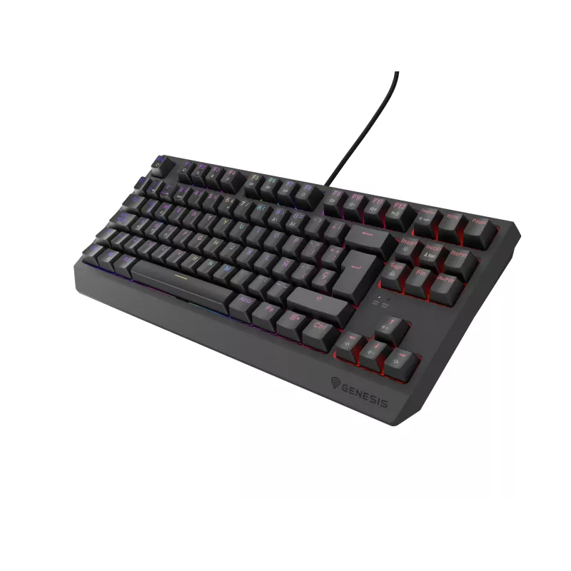 Teclado gaming GENESIS Thor 230 TKL USB QWERTY español negro