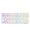 Teclado gaming GENESIS Thor 230 TKL USB QWERTY inglés US blanco