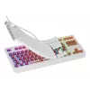 Teclado gaming GENESIS Thor 230 TKL USB QWERTY inglés US blanco