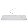 Teclado gaming GENESIS Thor 230 TKL USB QWERTY inglés US blanco