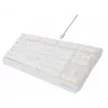 Teclado gaming GENESIS Thor 230 TKL USB QWERTY inglés US blanco