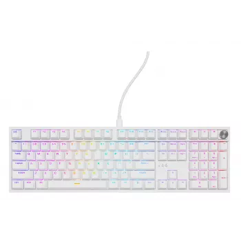 Teclado universal GENESIS NKG-2300 USB QWERTY inglés blanco