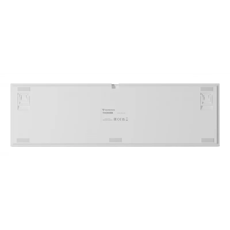 Teclado universal GENESIS NKG-2300 USB QWERTY inglés blanco