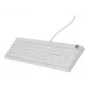 Teclado universal GENESIS NKG-2300 USB QWERTY inglés blanco
