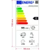 Lavavajillas integrable AMICA DIM62E7qH — 14 cubiertos, 60 cm, pantalla táctil LED, 7 programas, blanco
