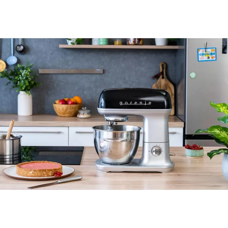 Gorenje MMC1000RLBK robot de cocina 1000 W 4,5 L negro, metalizado