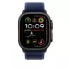 APPLE 49 mm Blue Trail Loop – S/M – Acabado titanio negro