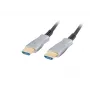 Cable HDMI LANBERG - M/m v2.0 Cable óptico 50m Negro Aoc