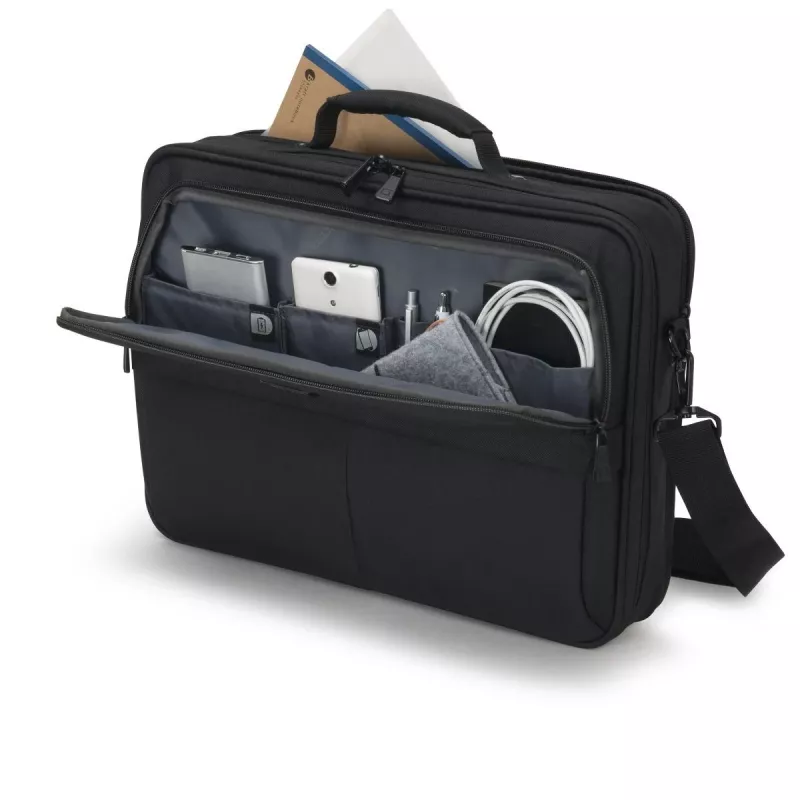 DICOTA Multi Plus Scale - Funda para portátil de 14-15,6 inch - Negro / 600d Recycled Pet