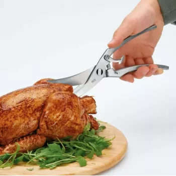 Tijeras para aves GEFU POLLA G-12610 acero inoxidable, mango ergonómico