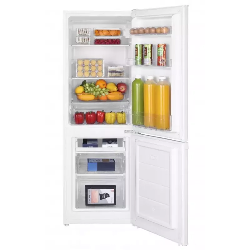 Frigorífico combi MPM MPM-182-KB-38W, independiente, capacidad total 182 L (frigorífico 121 L / congelador 52 L), blanco, clase E