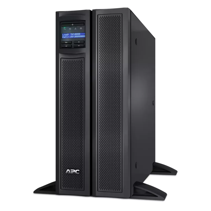 APC Smart-UPS X SMX2200HV - 2200VA, 8x C13 + 2x C19 salida, USB, autonomía ampliable, poca profundidad de construcción