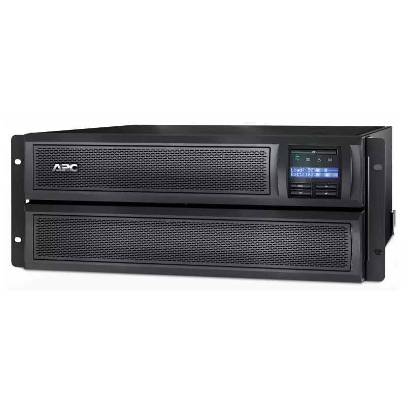 APC Smart-UPS X SMX2200HV - 2200VA, 8x C13 + 2x C19 salida, USB, autonomía ampliable, poca profundidad de construcción