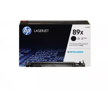 HP 89X tóner original LaserJet de alto rendimiento Negro, 10000 páginas, Negro, 1 ud.