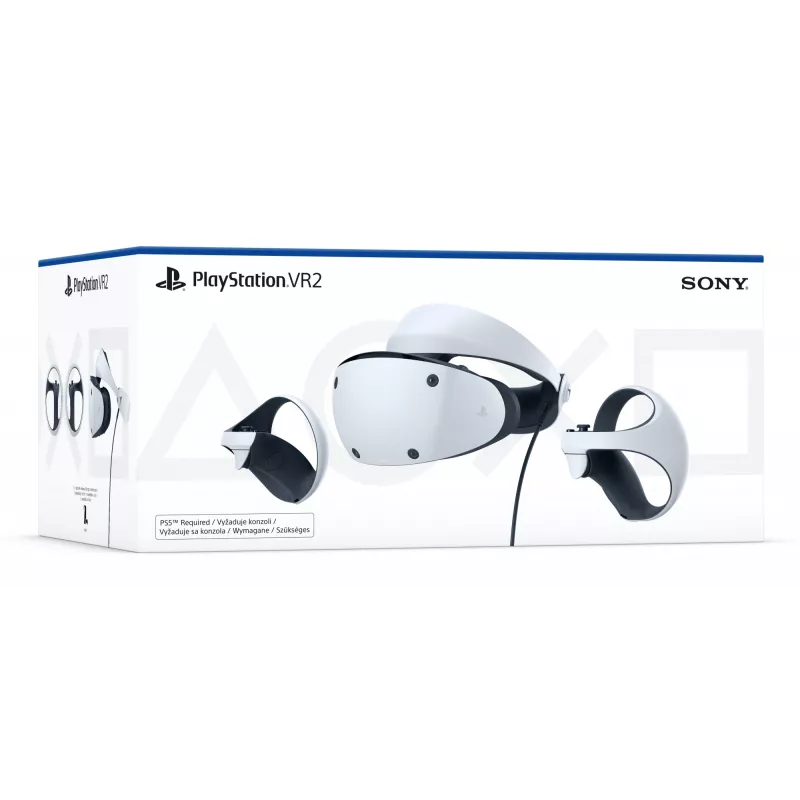 Sony PlayStation VR2 pantalla montada en la cabeza dedicada 560 g Negro, Blanco