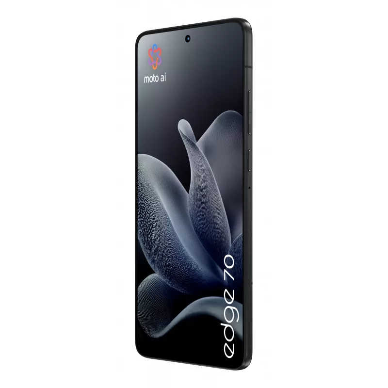 Motorola Edge 70 5G PBA50002PL smartphone, 6,67″ pOLED 120Hz, Snapdragon 7 Gen 4, 12 GB RAM, 512 GB, 50 + 50 MP, 4800 mAh, Dual SIM, NFC, Android 16, Gadget Gray