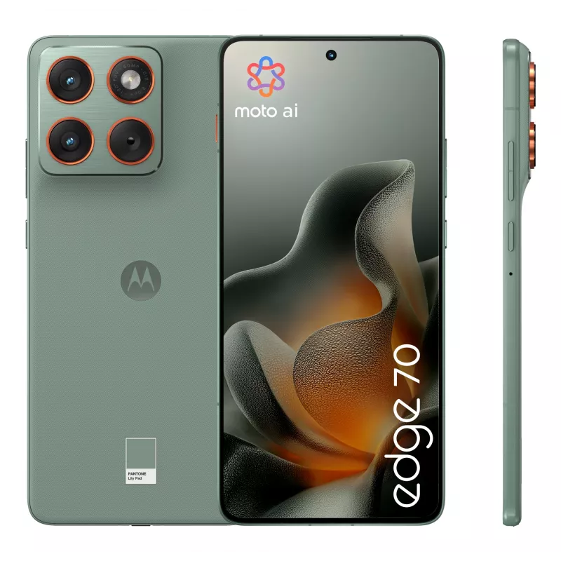 Motorola edge 70 17 cm (6.7 pulgadas) Dual SIM Android 16.0 5G USB Type-C 12 GB 512 GB 4800 mAh Verde