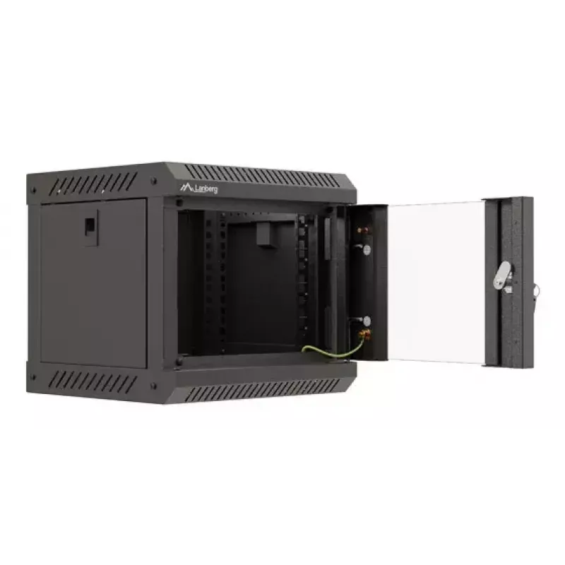 Rack de pared Lanberg WF11-3304-10B 4U negro 30 kg de capacidad de carga