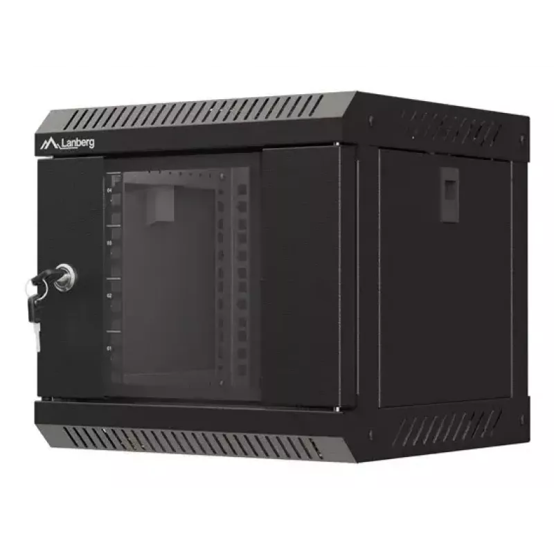 Rack de pared Lanberg WF11-3304-10B 4U negro 30 kg de capacidad de carga