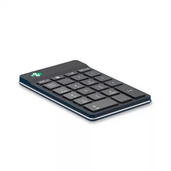Teclado numérico R-Go Tools R-Go Numpad Break, teclado numérico ergonómico con software de pausas, Bluetooth, negro