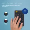 Teclado numérico R-Go Tools R-Go Numpad Break, teclado numérico ergonómico con software de pausas, Bluetooth, negro