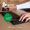 Teclado numérico R-Go Tools R-Go Numpad Break, teclado numérico ergonómico con software de pausas, Bluetooth, negro