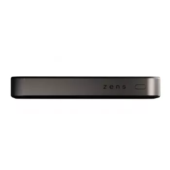 Batería externa ZENS slim Qi2 Al 10000mAh negra