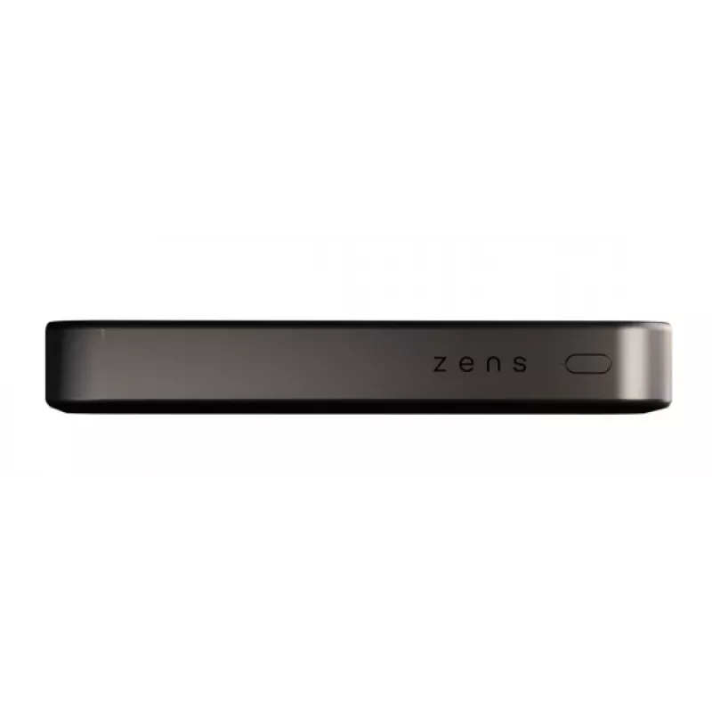 Batería externa ZENS slim Qi2 Al 10000mAh negra