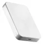 Batería externa ZENS slim Qi2 Al 10000mah blanca