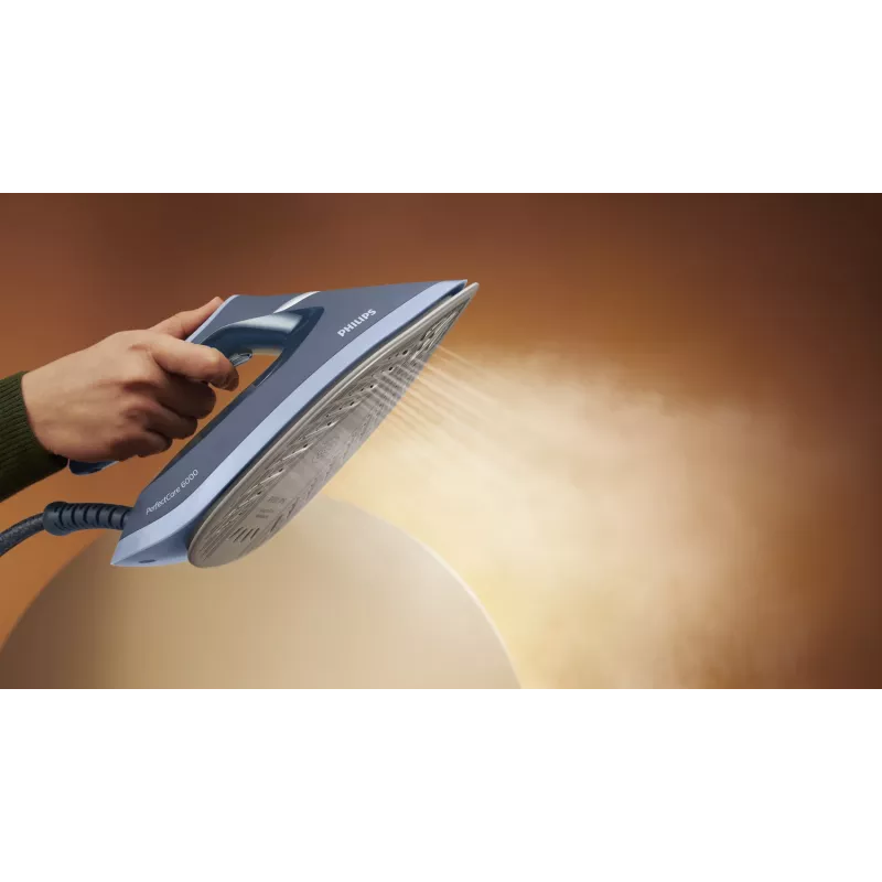 Centro de planchado con vapor Philips Serie 6000 PSG6042/20 2400 W 1,8 L SteamGlide Advanced azul