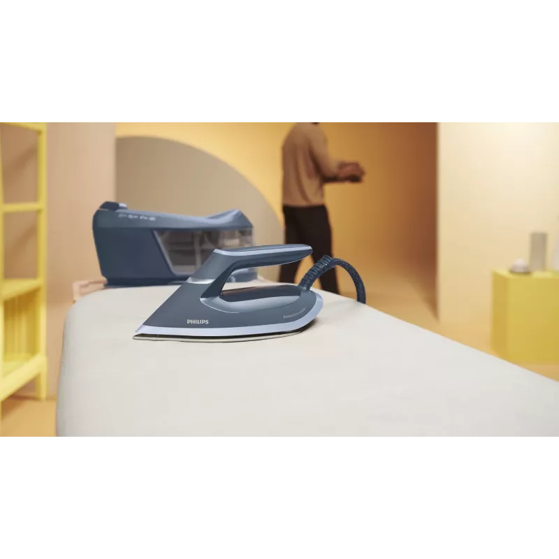 Centro de planchado con vapor Philips Serie 6000 PSG6042/20 2400 W 1,8 L SteamGlide Advanced azul