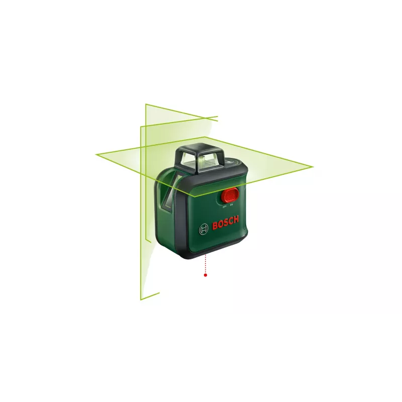 Láser de líneas/puntos Bosch 0 603 663 B07 24 m 630 - 650 nm (< 10 mW)