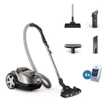 Philips serie 8000 XD8152/12 aspirador 4 L aspirador de cilindro en seco 900 W bolsa