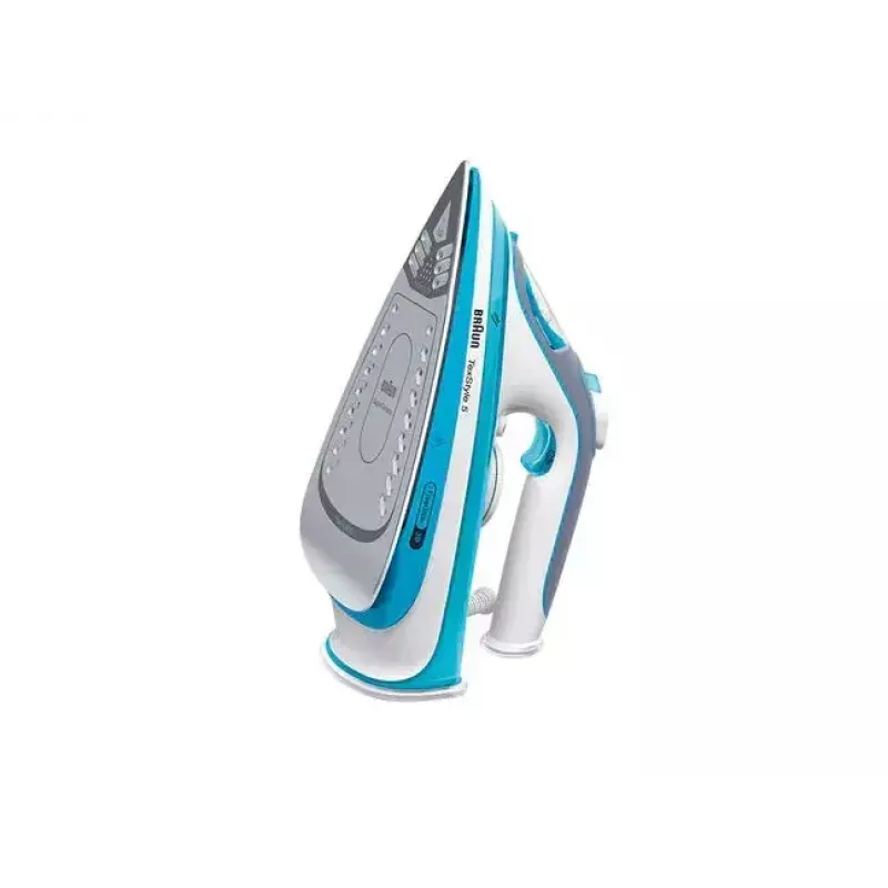 Braun TexStyle 5 SI 5006 BL plancha en seco y vapor suela cerámica 2600 W azul, gris, blanco