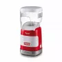 Ariete 2956, Pop Corn Party Time, máquina de palomitas, convierte 60 g de maíz en palomitas en 2 minutos con aire caliente, sin grasa, 1000 vatios, rojo