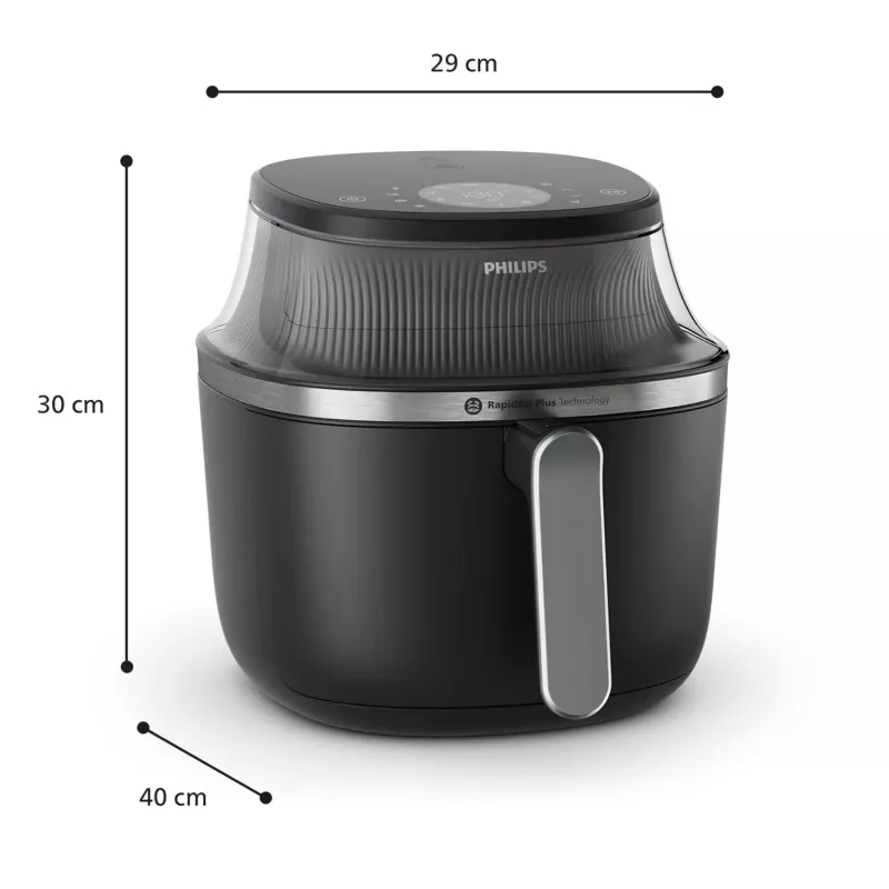 Philips serie 3000 NA322/00 freidora individual 4,2 L de pie 1400 W freidora de aire cobre, negro