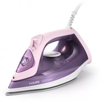 Philips serie 3000 DST3020/30 plancha de vapor suela cerámica 2200 W rosa, lila