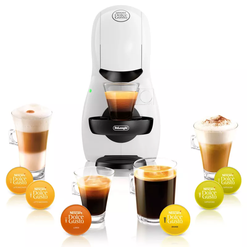De’Longhi Piccolo EDG110.WB cafetera manual de cápsulas 0,8 L