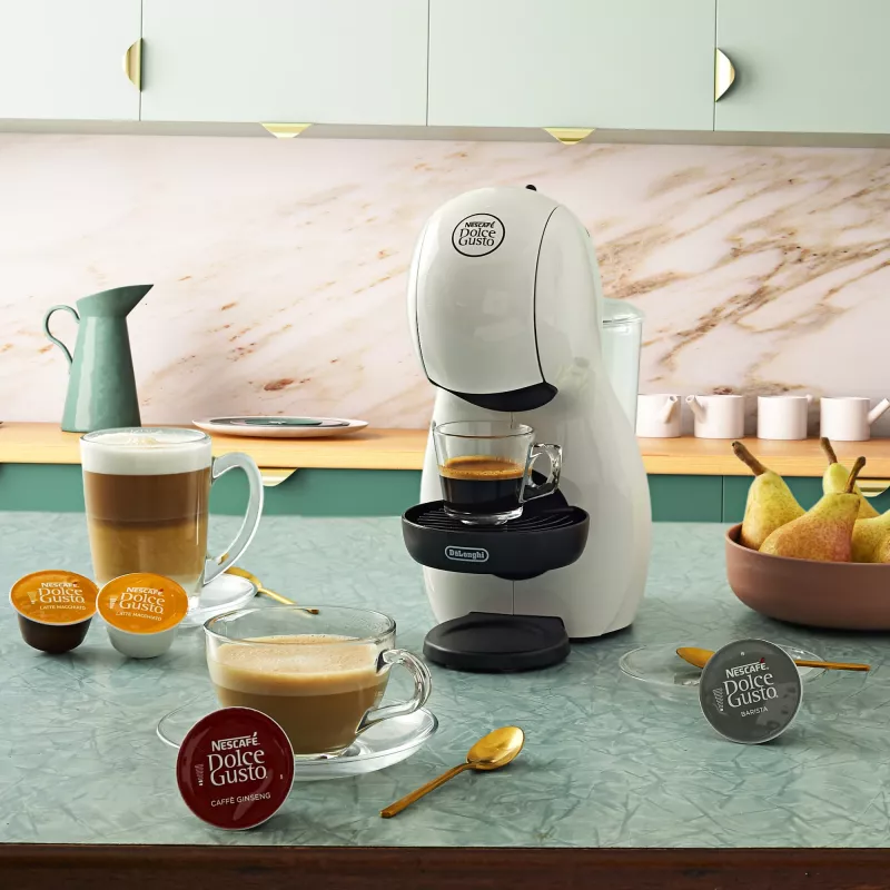 De’Longhi Piccolo EDG110.WB cafetera manual de cápsulas 0,8 L