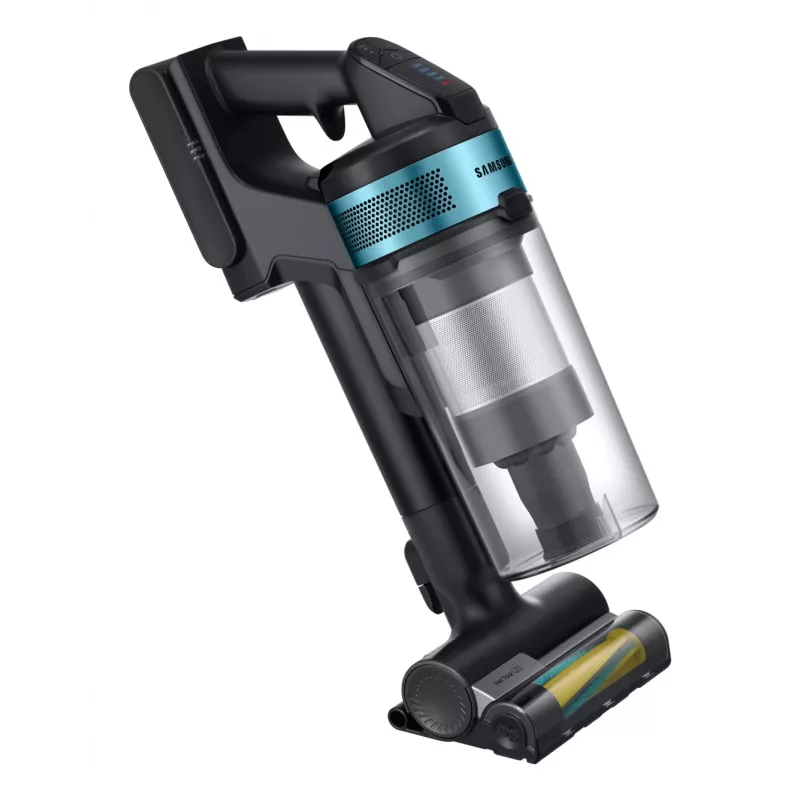 Samsung VS20B75AGR1/GE aspirador de escoba / escoba eléctrica aspirador de escoba 2 en 1 batería en seco sin bolsa 0,8 l 550 W negro, cromo, menta, turquesa