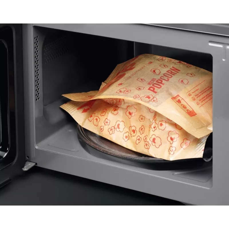 Microondas con grill compacto Electrolux EMZ421MMTI — 800 W, 20 l, titanio, plato giratorio de 270 mm