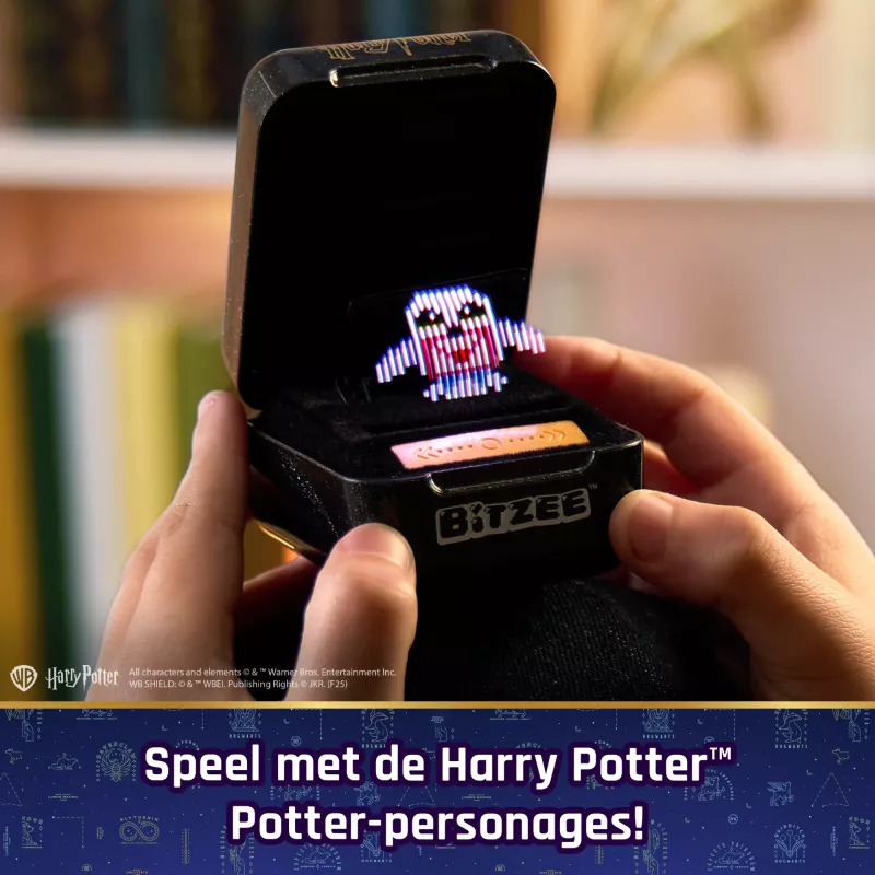 Wizarding World Harry Potter, Bitzee juguete interactivo con 20 personajes, ideal para regalos de Pascua, mascota digital que reacciona al deslizar, inclinar y tocar