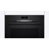 Horno eléctrico empotrable Bosch Serie 4 HRG312BB4, 71 L, 3600 W, negro, control táctil, A+