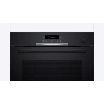 Horno eléctrico empotrable Bosch Serie 4 HRG312BB4, 71 L, 3600 W, negro, control táctil, A+