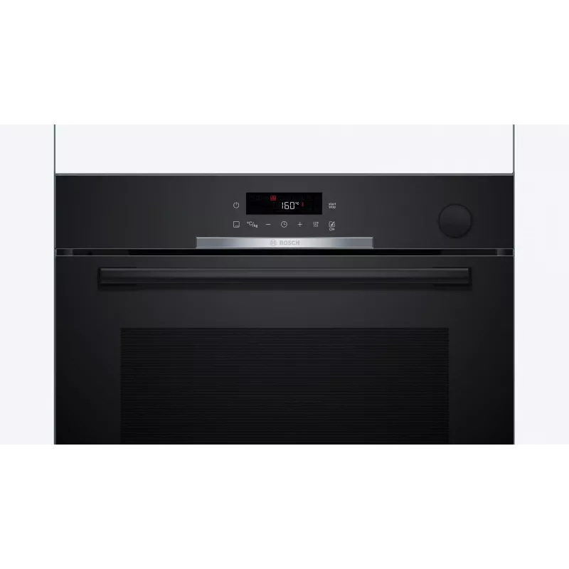 Horno eléctrico empotrable Bosch Serie 4 HRG312BB4, 71 L, 3600 W, negro, control táctil, A+